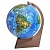 Глобус Земли для детей, диаметром 210 мм, на треугольной подставке