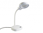 Лупа-лампа Veber 8611 3D, 3x86 мм,белая (с подсветкой)